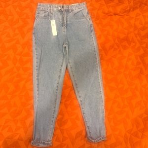 Shein high waisted mom jeans